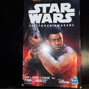 Star Wars Red and Black Finn (Jakku) Artwork Panel